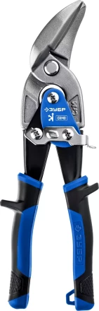 ЗУБР 250 мм, левые усиленные с выносом ножницы по металлу, Профессионал (23130-OL) купить в Ханты-Мансийске