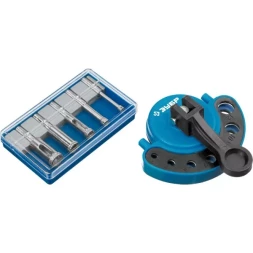 Набор ЗУБР "ПРОФЕССИОНАЛ": Алмазные трубчатые сверла по керамике с кондуктором, гальваника, зерно 60, d=4/6/8/10/12мм, 6шт 29851-H6