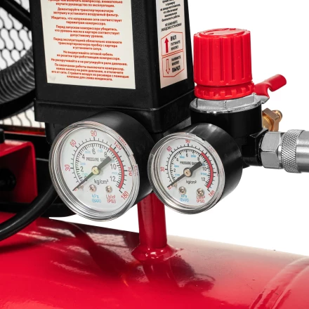 Компрессор воздушный рем. привод КР2500/80, 2,5 кВт, 80 литров, 420 л/мин// МТХ 58022 купить в Ханты-Мансийске