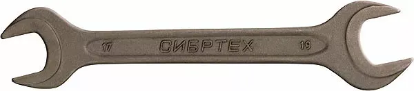 Ключ рожковый,19 х 22 мм CrV фосфатированный ГОСТ 2839 СИБРТЕХ 14329 купить в Ханты-Мансийске