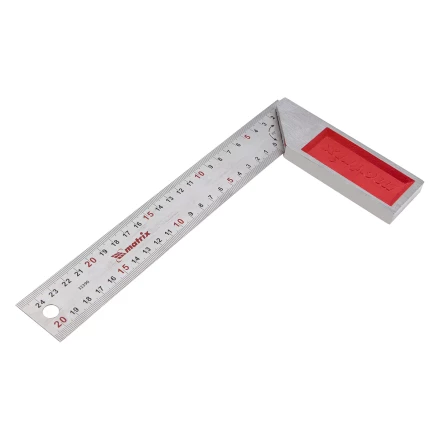 Угольник стальной Matrix, 250 мм, градуировка 32390 купить в Ханты-Мансийске