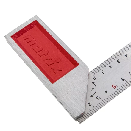 Угольник стальной Matrix, 250 мм, градуировка 32390 купить в Ханты-Мансийске