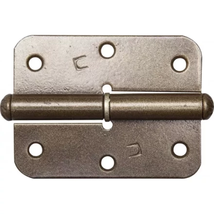 Петля накладная стальная "ПН-85", цвет бронзовый металлик, правая, 85мм 37645-85R купить в Ханты-Мансийске