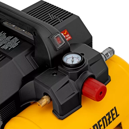 Компрессор Denzel DLS750/6 58019 безмасляный малошумный 750 Вт, 140 л/мин,ресивер 6 л купить в Ханты-Мансийске