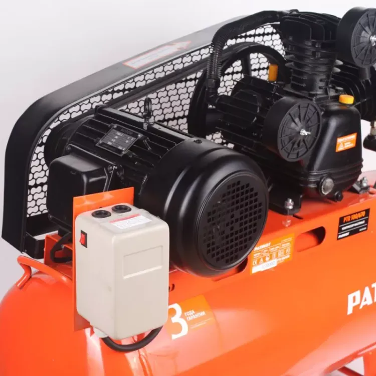 Компрессор масляный поршневой ременной PATRIOT PTR100/670 купить в Ханты-Мансийске