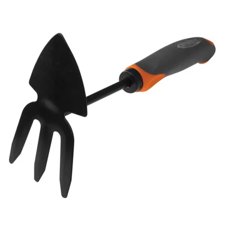 Мотыжка с лепестковым лезвием порошковая окраска 2-х компонентная рукоятка  260мм  Кратон 5 10 06 005 купить в Ханты-Мансийске