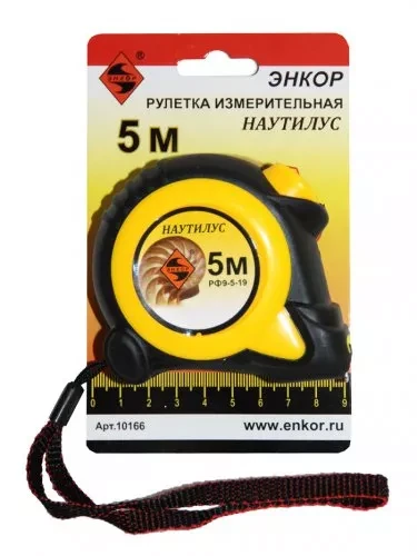 Рулетка 5м Наутилус Энкор 10166 купить в Ханты-Мансийске