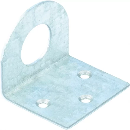 Проушина угловая, 2,0 мм, 70х30 мм, цинк  СИБРТЕХ Россия 46506 купить в Ханты-Мансийске