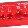 Тестер ламп СВЕТОЗАР для цоколей: G13, G5, G4, G5.3, G6.35, B15d, E27, E14, E10, звуковой сигнал SV-44900 купить в Ханты-Мансийске