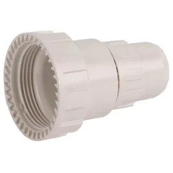 Переходник ЗУБР "ШиреФит" редукционный "накидная гайка - штуцер с гайкой", 32мм-20мм 51476-32-20