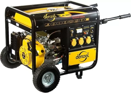 Генератор бензиновый DENZEL DB5000Е 94656 купить в Ханты-Мансийске