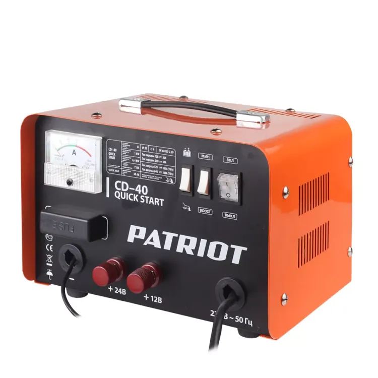 Пуско-зарядное устройство PATRIOT Quick Start CD-40 купить в Ханты-Мансийске