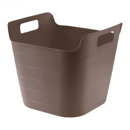 Ведро гибкое сверхпрочное 26 л коричневое Сибртех 67509 купить в Ханты-Мансийске