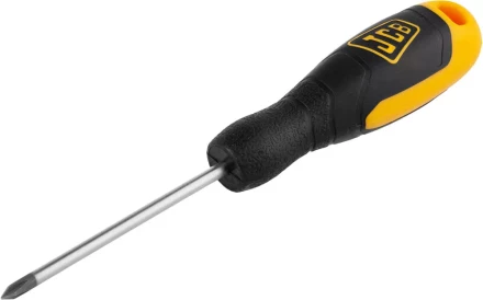 Отвертка JCB, хромомолибденовая сталь S2, двухкомпонентная рукоятка, магнитный наконечник, PH №0х75мм JSD002 купить в Ханты-Мансийске