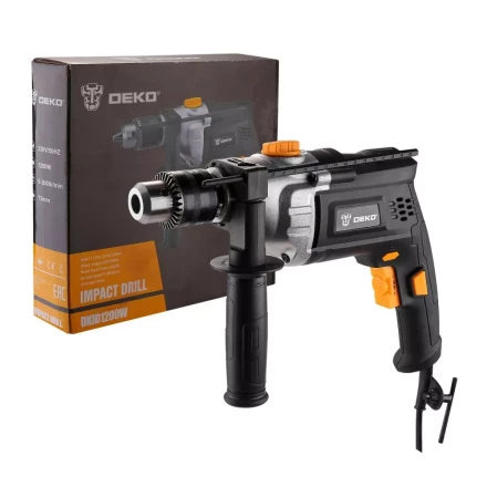 Дрель ударная DEKO DKID1200W, 063-4156 купить в Ханты-Мансийске