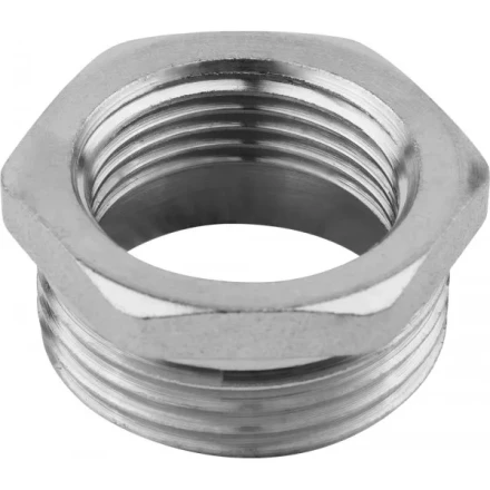 Футорка ЗУБР "ЭКСПЕРТ", никелированная латунь, 1" х 3/4" 51281-1-3/4 купить в Ханты-Мансийске