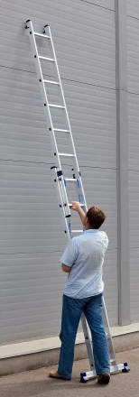 Лестница СИБИН универсальная, двухсекционная, 8 ступеней 38823-08 купить в Ханты-Мансийске