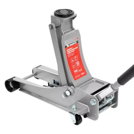 Домкрат гидравлический подкатной профессиональный, быстрый подъем, 3,5т Low Profile, Quick Lift, 100-535 мм, проф Matrix 51050 купить в Ханты-Мансийске