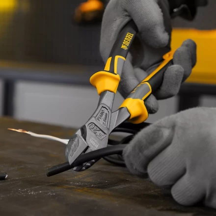 Бокорезы 200 мм Denzel 17784, усиленные, трехкомпонентные рукоятки купить в Ханты-Мансийске