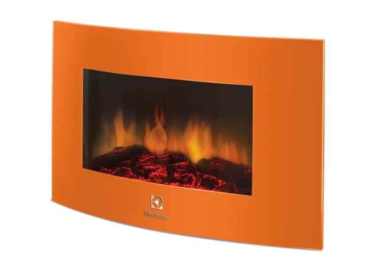 Электрокамин-камин электрический ELECTROLUX EFP/W 1200URLS Оранжевый купить в Ханты-Мансийске