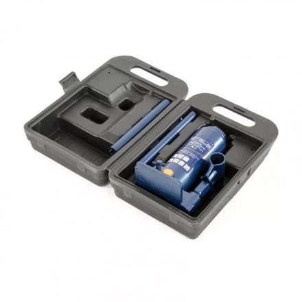 Домкрат гидравлический бутылочный 4 т h подъема 194–372 мм в пластиковом кейсе  STELS 51123 купить в Ханты-Мансийске