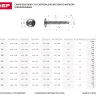 Саморезы ЗУБР с прессшайбой и сверлом по листовому металлу до 2мм, PH2, 4,2х25мм, ТФ1, 400шт 4-300211-42-025 купить в Ханты-Мансийске