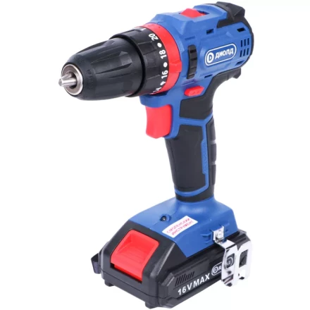 Аккумуляторная дрель-шуруповерт Диолд ДЭА-16ЛИ-01 У купить в Ханты-Мансийске
