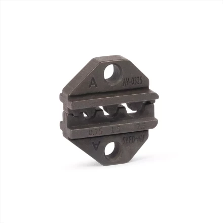 Пресс-клещи КВТ СТС+5 с 5 матрицами для опрессовки автоклемм, втулочных, изолированных и неизолированных наконечников (набор) (86875) купить в Ханты-Мансийске