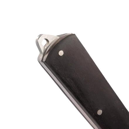 Нож электрика монтерский складной КВТ НМ-11 с изогнутым лезвием и дополнительной зоной для зачистки кабеля (102357) купить в Ханты-Мансийске