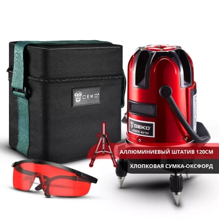 Уровень лазерный со штативом DEKO LL57 SET2, 065-0280 купить в Ханты-Мансийске
