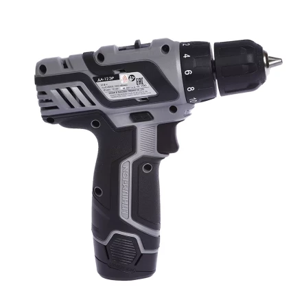 Аккумуляторная дрель-шуруповерт ИНТЕРСКОЛ ДА-12ЭР Li-ion (2 х 2Ач) купить в Ханты-Мансийске