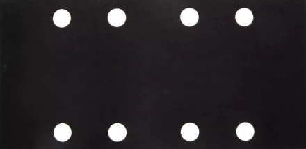 Лист шлиф. универсал. URAGAN "Оптимален для мягких пород дерева" 8 отверстий по линии, для ПШМ, P320, 80х166мм, 50шт 907-21101-320-50 купить в Ханты-Мансийске