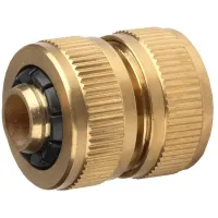 Муфта GRINDA латунная, (шланг-шланг), 1/2" 8-426142