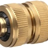 Муфта GRINDA латунная, (шланг-шланг), 1/2" 8-426142 купить в Ханты-Мансийске
