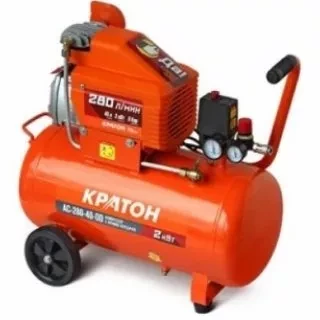 Компрессор масляный поршневой прямой привод Кратон AC-280-40-DD 3 01 01 034 купить в Ханты-Мансийске