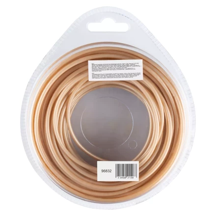 Леска для триммера армированная алюминием круглая, 3,0мм х 15м, блистер ALUFLEX Denzel 96832 купить в Ханты-Мансийске