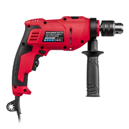 Дрель ударная MTX MID-750, 750 Вт, 0-3000 об/мин, 0-48000 уд/мин 26382 купить в Ханты-Мансийске