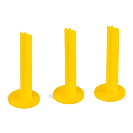 Маяки реперные для наливных полов, 20 шт. с клеевым слоем Сибртех 88130 купить в Ханты-Мансийске