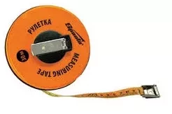 Рулетка геодезическая 20 м х 10 мм SPARTA лента ПВХ открытый корпус 314305 купить в Ханты-Мансийске