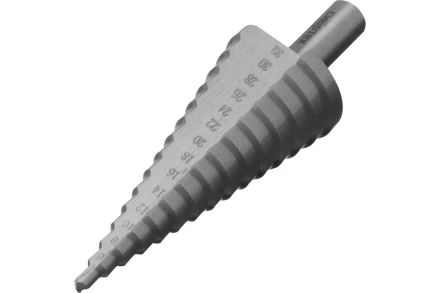 Сверло ступенчатое по металлу Сибртех 723015, 4-6-8-10-12-14-16-18-20-22-24-26-28-30-32 мм, 4241 купить в Ханты-Мансийске