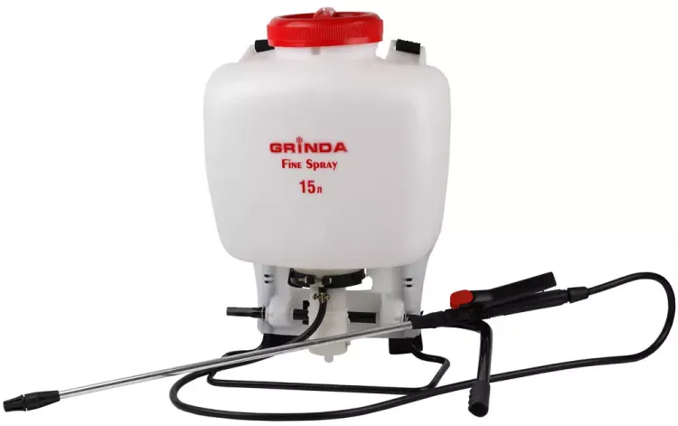 Опрыскиватель садовый GRINDA "Fine Spray" ранцевый, телескопический фибергласовый удлинитель, 15л 8-425215_z01 купить в Ханты-Мансийске