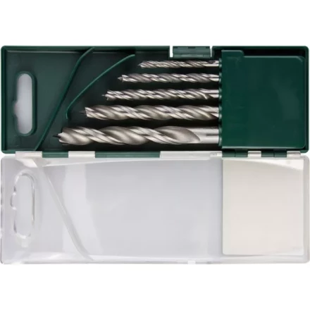 Набор сверл по дереву, KRAFTOOL 29400-H5, 5шт(4-10мм), двухленточных, спиральных 29400-H5 купить в Ханты-Мансийске