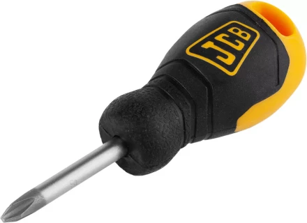 Отвертка JCB, хромомолибденовая сталь S2, двухкомпонентная рукоятка, магнитный наконечник, PH №2х40мм JSD001 купить в Ханты-Мансийске