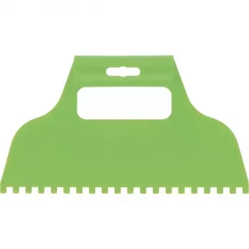 Шпатель для клея, пластмассовый, зубчатый 6х6 мм  СИБРТЕХ 86015 купить в Ханты-Мансийске