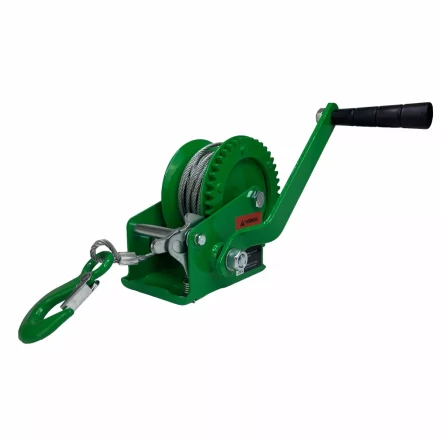 Лебедка ручная барабанная HITCH HW 500 500 кг канат 10 м (SZ073172) купить в Ханты-Мансийске