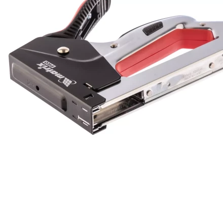 Степлер мебельный стальной быстрая загрузка тип скобы 53 6-10 мм PRO Matrix 40916 купить в Ханты-Мансийске