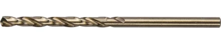 Сверло ЗУБР &quot;ЭКСПЕРТ&quot; КОБАЛЬТ по металлу, цилиндрический хвостовик, быстрорежущая сталь Р6М5К5, класс точн. А1, 3х61мм 4-29626-061-3 купить в Ханты-Мансийске