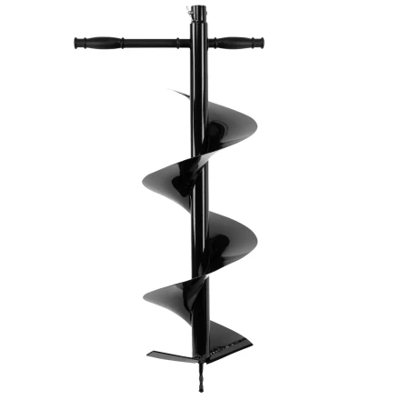 Шнек для грунта E-250, диаметр 250 мм, длина 800 мм,соединение 20 мм, несъемный нож Denzel 56025 купить в Ханты-Мансийске