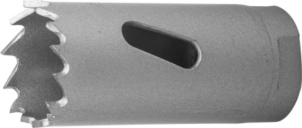 Коронка ЗУБР "ЭКСПЕРТ" биметаллическая, быстрорежущая сталь, глубина сверления до 38мм, d-22мм 29531-022_z01 купить в Ханты-Мансийске