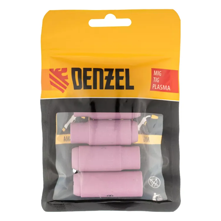 Набор керамических сопел Denzel 93656, № 4, 5, 6, 7, 8 купить в Ханты-Мансийске